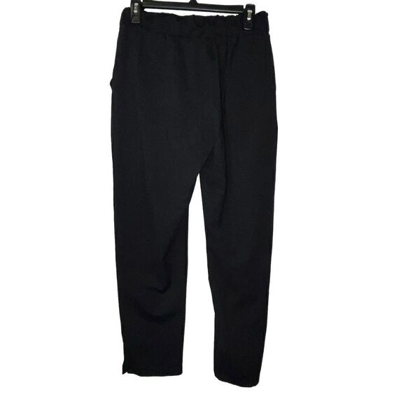 Joie Pants Wmns Small Black High Rise Pull On Drawstring Pockets Tapered Lounge - Picture 4 of 11